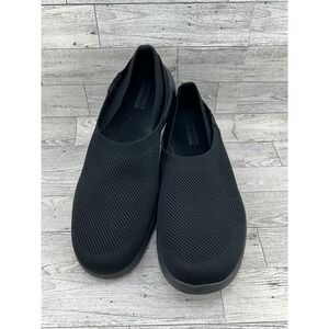 Skechers On-The-Go Flex Comfort Black Slip On Walking Shoes 136500 Women Size 11